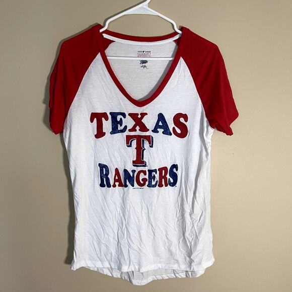 Genuine Merchandise Texas Rangers T-shirt M Womens - Picture 1 of 3